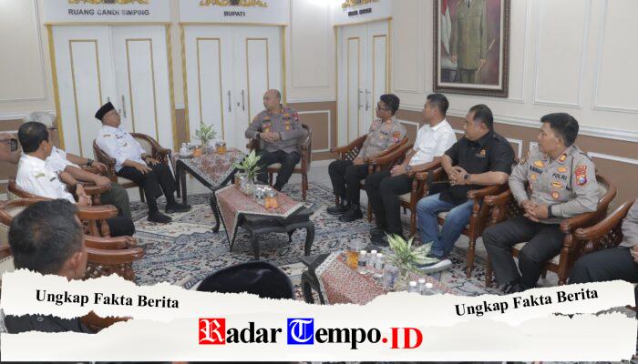 Kapolres Blitar Perkuat Sinergi dan Kolaborasi Bersama Jajaran Forkopimda