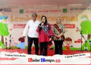 Anak SD Ghufron Faqih, TK-B  Lembaga PAUD Gelar Lomba Melukis dan Mewarnai di Simolawang