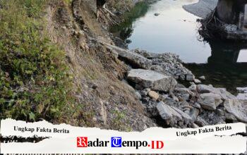 Jembatan Susua Longsor, Satulo Tafonao Desak Pemkab Nias Selatan Segera Bertindak