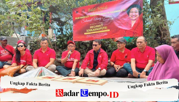 DPC PDI Perjuangan Batu, Lakukan Program Bedah Rumah Lansia Warga Ngaglik Batu