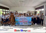 Keselamatan Jadi Prioritas, Satlantas Polres Pulang Pisau Sambangi SMPN 1 Kahayan Tengah