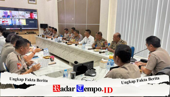 Jelang Agenda Nasional, Kapolres Pulang Pisau Matangkan Pengamanan Lewat Anev Mingguan