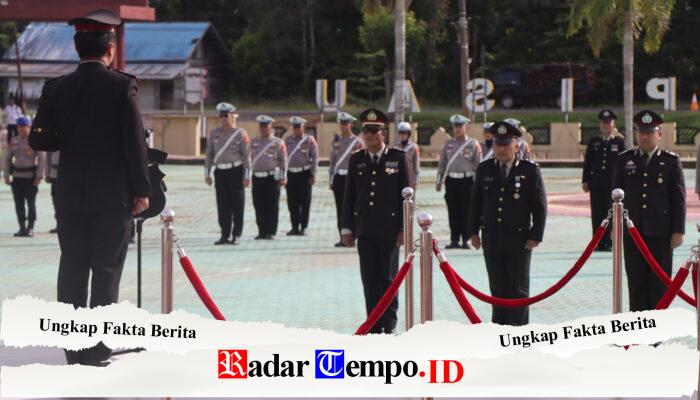 Puluhan Tahun Mengabdi, Personel Polres Pulang Pisau Dianugerahi Tanda Kehormatan
