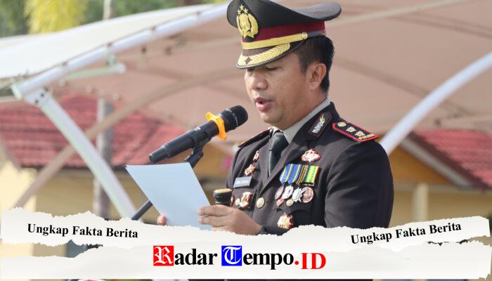 Sematkan Satya Lencana, AKBP Iqbal Sengaji Ingatkan Personel Jaga Integritas dan Jauhi Pelanggaran