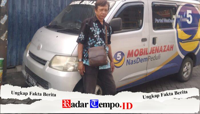Ambulan Partai Nasdem Peduli, Antarkan Jenazah Warga Bongkaran Ke Pemakaman