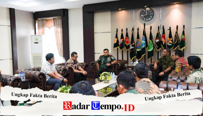 Pangdam XII/Tpr Terima Audiensi Jajaran Direksi PT Antam
