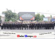 30 Personel Polres Kediri Kota Terima Tanda Kehormatan Negara Satyalancana Pengabdian