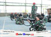 Asah Naluri Tempur Prajurit, Kodaeral XII Geber Latihan Menembak TW I TA. 2026