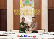 Kapolres Baru Nganjuk Perkuat Sinergi Forkopimda, Kunjungi Bupati dan Dandim 0810/Nganjuk