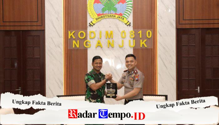 Kapolres Baru Nganjuk Perkuat Sinergi Forkopimda, Kunjungi Bupati dan Dandim 0810/Nganjuk