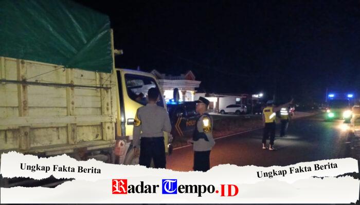 Polsek Banama Tingang Perketat Jalur Strategis, Cegah Penyelundupan Barang Terlarang