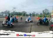 Personel Satlantas Polres Pulang Pisau, Melaksanakan Gatur Pagi