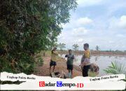 Bhabinkamtibmas Food Estate Melaksanakan Cek Sawah untuk Pengawasan Keamanan dan Ketahanan Pangan