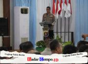 Sapa Personel Polres Pulang Pisau, Wakapolda Kalteng Tekankan Komitmen Pelayanan