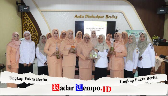 Ubah Sampah Jadi Berkah, DWP Dinbudpar Brebes Gelar Pelatihan Eco Enzyme dan Pererat Silaturahmi