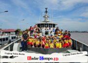 Tanamkan Cinta Bahari Sejak Dini, Kodaeral XII Terima Kunjungan PAUD Global Maju Khatulistiwa di KRI Sembilang