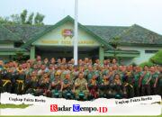 Korem 084/Bhaskara Jaya Kunjungi Kodim 0828/Sampang, Tinjau Program Pencak Silat Militer