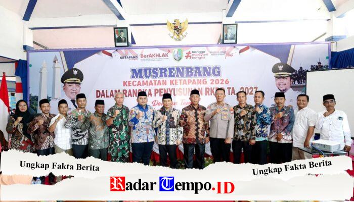 Sekda Sampang, Tegaskan Pembangunan 2027 Ketapang Didorong Jadi Pusat Pertumbuhan Baru