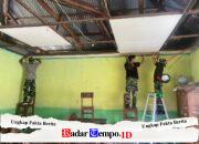 Peduli Prasarana Pendidikan, Satgas Yonif 643/Wns Rehab SD YPPK Wembi