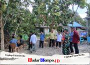 Babinsa Batu Makjage Hadiri Peresmian Bedah Rumah Bantuan Baznas Kab. Sambas