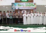 Polres Nganjuk Peringati Isra Mi’raj 1447 H, Perkuat Iman Personel untuk Aksi Kemanusiaan