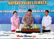 Kapolres Jember Resmikan “SPPG” di Mayang Dukung Program “MBG”
