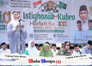 NU dan Santri Perkuat Spirit Keagamaan Brebes di Istighosah Kubro Harlah ke 100 NU