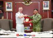 Asops Panglima TNI Terima Courtesy Call Kepala Operasi Gabungan Australia
