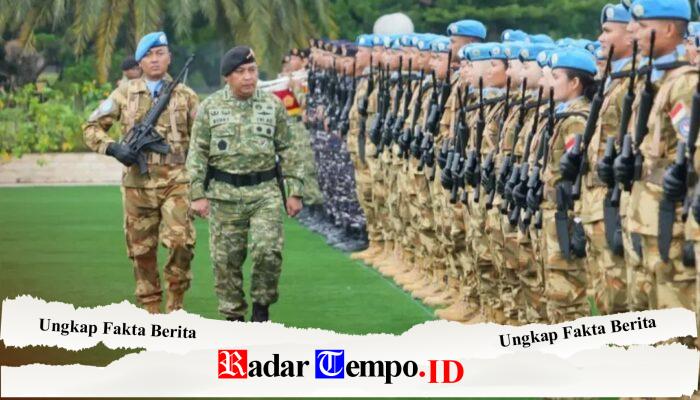 Panglima TNI : Penugasan Misi Perdamaian Dunia Bukan Hanya Menjaga Citra TNI Tetapi Juga Harumnya Negara Indonesia