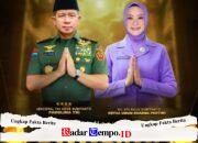 Panglima TNI Jenderal TNI Agus Subiyanto, dan Ketua Umum Dharma Pertiwi Ny. Evi Agus Subiyanto mengucapkan: Marhaban Ya Ramadhan, Selamat Menunaikan Ibadah Puasa Ramadhan 1447 H/2026 M