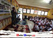 Babinsa 1002-06/Barabai Tanamkan Sikap Anti Bullying di SDN 1 Awang Besar