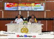 Tingkatkan Kualitas Kinerja, Polres Pulang Pisau Terima Kunjungan Tim Audit Itwasda Polda Kalteng