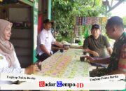 Mengakar di Tengah Rakyat, Babinsa Koramil Muara Uya–Jaro Jalin Komsos di Desa Palapi