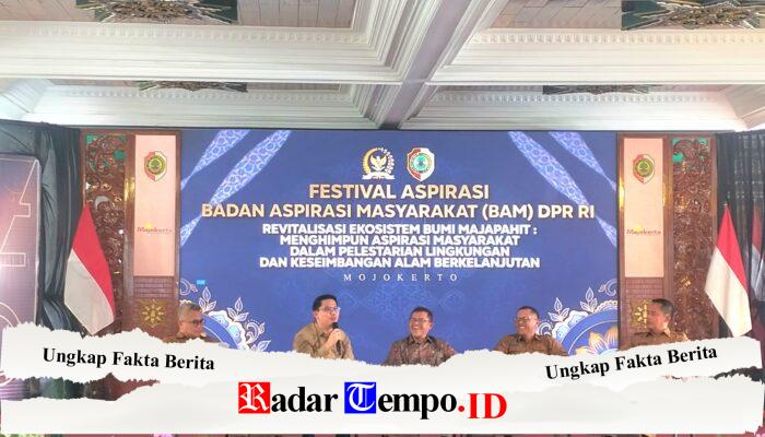 Festival Aspirasi BAM DPR RI Dorong Revitalisasi Ekosistem Bumi Majapahit