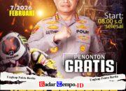 Woro-Woro Bro!!!, Datang dan Meriahkan Nonton Gratis Ajang King of Drag Bike Kapolrestabes Surabaya Cup 2026