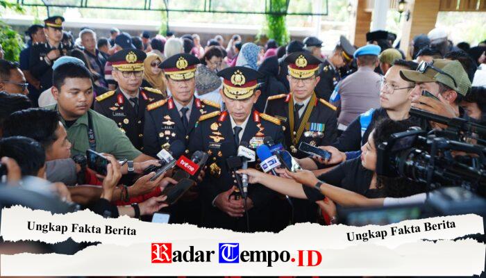 Hadiri Pemakaman, Kapolri: Pesan Eyang Meri Jadi Inspirasi dan Semangat Keluarga Besar Polri
