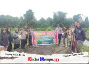 Dukung Asta Cita Presiden, Polsek Jabiren Raya dan Warga Tanam Jagung di Lahan 1,54 Hektare