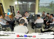 Benahi Kinerja Lapangan, Sat Samapta Polres Pulang Pisau Fokus Quick Response dan Patroli Rawan