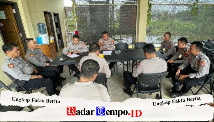Benahi Kinerja Lapangan, Sat Samapta Polres Pulang Pisau Fokus Quick Response dan Patroli Rawan