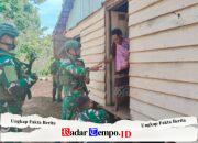 Satgas Yonif 123/Rajawali Gelar Pelayanan Kesehatan di Pos Asgon, Koroway, dan Kout