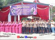 Kapolresta Mojokerto Kota Kunjungi Polsek Gedeg, Perkuat Keharmonisan dan Sinergitas Jajaran