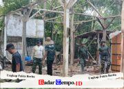 Koramil 0828/04 Torjun Gelar Kegiatan Bantu Sosial, Perbaiki Rumah Layak Warga Miskin An. Hasan