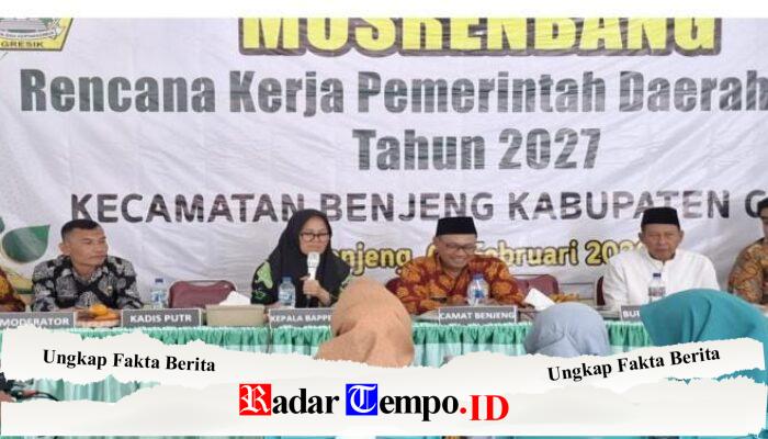 Musrenbangdes 2027 Benjeng: Sinkronkan Aspirasi Desa Menuju Pembangunan Tepat Sasaran