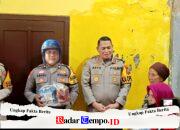 Kapolres Bondowoso Gandeng Mas Bhabin Berbagi di Panti Jompo