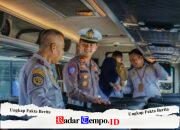 Operasi Keselamatan Semeru 2026, Polres Jember Ramp Check dan Periksa Kesehatan Awak Bus