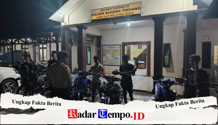 Kapolsek IPDA Fasca Candra Lukmana Tegas Tertibkan Knalpot Brong di Banama Tingang