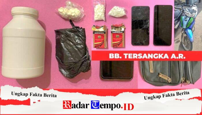 Ungkap Jaringan Pil Dobel L, Polres Nganjuk Amankan 1.239 Butir dan Tiga Terduga Pelaku