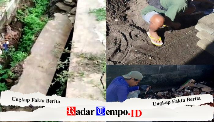 Fasum Terbengkalai, Drainase Diduga Menyimpang Standar: Warga Griya Mastufa Regency Terpaksa Benahi Sendiri, Developer PT Yudistira Bungkam