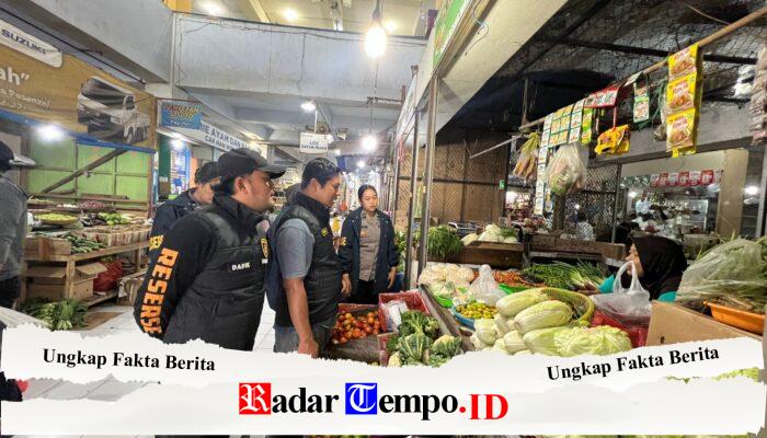 Jelang Ramadan, Satgas Pangan Polres Madiun Kota Pantau Bapokting