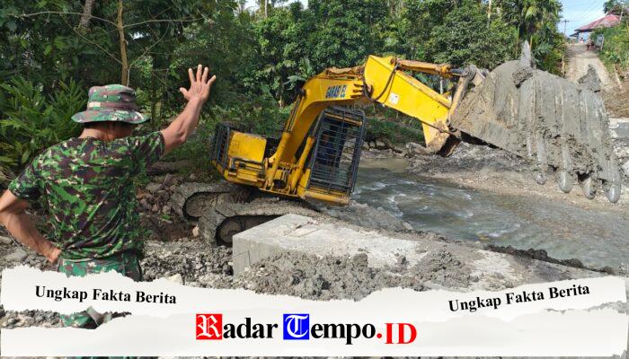 Jembatan Bailey di Boronadu, Solusi Cepat Atasi Keterbatasan Akses Transportasi